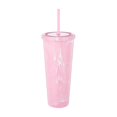 thumbnail image 2 of Vaso My Shop de Plástico de Doble Pared con Tapa y Popote para Bebidas Frías de 700 ml., 2 of 4