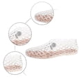 thumbnail image 6 of Ticikt Jelly Mesh Ballet Ballerina for Women Adult Hollow Jelly Clear Sandals Beach Ballet Low Heel Comfortable Summer On Jellies Shoes, 6 of 8