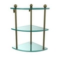 thumbnail image 2 of Three Tier Corner Glass Shelf - Oil Rubbed Bronze, 2 of 7