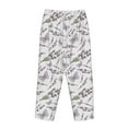 thumbnail image 3 of Lsque Lavender And Butterfly Print Women's Pajama Pants, Lounge Pant - Comfortable Home Wear,Elastic Waistband, Stylish Design-X-Large, 3 of 9