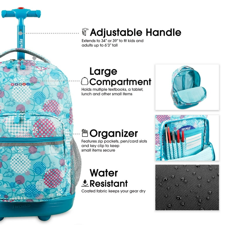 J world rolling backpack cheap target