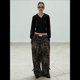 thumbnail image 5 of Cárdigan Corto de Larga con Cuello en V y Abertura Frontal para Mujer, Camisa de Otoño con Botones. Negro M, 5 of 8