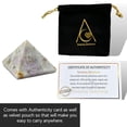 thumbnail image 4 of Hackmanite Crystal Pyramid 1" Inch, 4 of 5