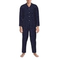 thumbnail image 3 of Sikiie LOVE Mens Pajama Set, Soft Warm Long Sleeve Sleepwear, Cozy Button-Down Pjs for Men-Small, 3 of 7