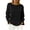Z-Black191, variant on JIAYUE Women's Sweater Long Sleeve Effortless Everyday Knit Pullover Solid Color Lightweight Round Neck Casual Wear Female Classic Tops