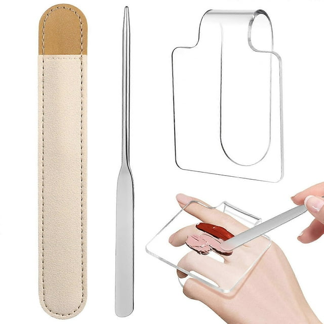 Here's a polished and professional product description based on your input:\n\n \n\n**Handheld Makeup Mixing Palette with Spatula & Storage Bag – Durable