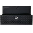 thumbnail image 2 of 48" Aluminum Truck Tool Box, Heavy Duty Black Underbed Storage Box with Lock - 48x15x15 Inch RV/Trailer/Pickup Organizer, 2 of 8