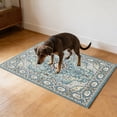 thumbnail image 3 of Large Floor Mat Washable Pet Pads for Dogs Cats, Waterproof Reusable Multi-Layer, Soft Breathable Non-Slip, Machine Washable, for Small to Large Dogs, Useuful Soft Area Rug, 20x32 Inch, 3 of 5