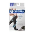 thumbnail image 4 of Truform Women's Stockings, Knee High, Closed Toe: 20-30 mmHg, Black, Large, 4 of 5