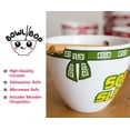 thumbnail image 3 of Boom Trendz BTZ-BOWL-SOBA-C Bowl Bop Soba Slurp Japanese Dinnerware Set | 16-Ounce Ramen Bowl, Chopsticks, 3 of 7