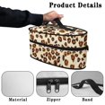 thumbnail image 5 of HELLHERO Garment Steamer Case Leopard Print Protective Travel Steamer Bag Universal for Most Irons, Case Only, 5 of 6