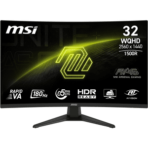 MSI MAG 321CQF E18W 32 Inch Curved Gaming Monitor