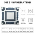 thumbnail image 5 of COMIO  Throw Pillow Cover Cute Preppy Navy Blue Greek White Key Girly Decorative Pillow Case Home Decor Square  Pillowcase, 5 of 5