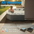thumbnail image 2 of XtremepowerUS Handi Spa Pad - 2 Pack (8' x 2'8"") Concrete Pad Alternative: Durable, Quick Setup & Easy Installation, Ideal Concrete Substitute Base for Hot Tubs and Spas, 2 of 5