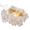 thumbnail image 2 of Cortina de luces LED JilgTeok para decoración navideña, ideal para fiestas, hogar, interiores y exteriores., 2 of 3