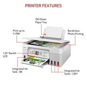 PIXMA G3270 MegaTank Inkjet Printer - White