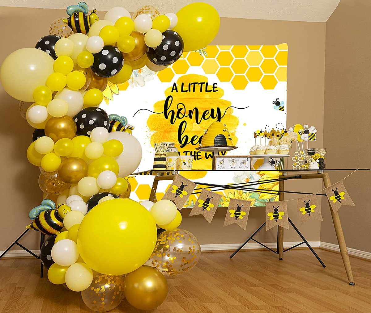 Bee Baby Shower Backdrop Honey Bee Themed Baby Shower Party Decoration C6fe7a84 A83c 4e64 A86c D4d3824c13a8.6dd6f406b1e530acfbc8ac8bd8216592