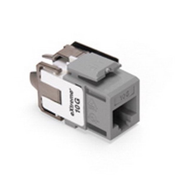 Leviton QuickPort Category 6A Jack Connector Crimp, SnapIn RJ45