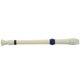 thumbnail image 4 of 2X Instrumento Musical Grabador de Flauta Soprano de 6 Agujeros Blanco Azul, 4 of 8