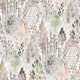 thumbnail image 1 of Roommates Rmk12331Plw Papel Pintado Despegar Y Pegar Con Mosaico De Árbol De Acuarela Color Topo, Color Beige/Gris, 1 of 5
