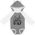 thumbnail image 3 of Inktastic Girls Gotta Golf Girls Long Sleeve Baby Bodysuit, 3 of 5