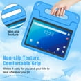 thumbnail image 4 of BMOUO Kids Case for Onn 10.1 Pro Tablet 2020 (Model:100003562),Shockproof Light Weight Convertible Handle Stand Kids Case for Onn 10.1 inch Pro Android Tablet 2020 (JUST for Onn 10.1 PRO),Blue, 4 of 8