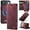 Wine Red, variant on CaseMe Wallet Case for iPhone 16 Pro Max Compatible with Magsafe, 2-in-1 PU Leather【RFID Blocking】Flip Card Holder Stand Shockproof Magnetic Detachable Cover for iPhone 16 Pro Max 6.9",Wine Red