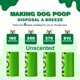 thumbnail image 5 of Bolsas biodegradables para excrementos de perro MUAMUA, 300 unidades con dispensador, 5 of 7