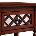 thumbnail image 5 of French Country Khloe Deluxe 1 Drawer Accent Table with Shelf, 5 of 6