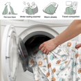 thumbnail image 4 of Football Helmet Beige Pattern Soft Sherpa Fleece Throw Blanket, Warm Cozy Plush Blanket for Sofa Bed Couch, All Season, 50"x60", 4 of 5