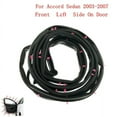 thumbnail image 6 of Front Left Side Door Seals Rubber Weatherstrip For Honda Accord Sedan 2003-2007, 6 of 6