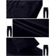 thumbnail image 5 of Pantalones a juego con la parte delantera plana y ajustada para hombre, azul oscuro, 5 of 5