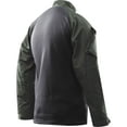 thumbnail image 2 of Tru 1/4 Zip Cold Winter Combat Shirt Olive Drab Large, 2 of 2