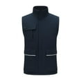 thumbnail image 2 of WRKEKC Solid Color Vest for Women Pocketed Sleeveless Hatless Casual Outerwear Jacket Coat for Everyday Casual Wear and Office Outfits, 2 of 3