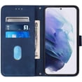 thumbnail image 4 of for Galaxy S23 Plus Wallet Case with Card Holder PU Leather with Kickstand Card Slots Phone Case Durable Magnetic Closure Shockproof Protective Cover Case for Samsung Galaxy S23 Plus Blue YBS, 4 of 11