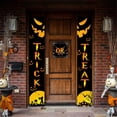 thumbnail image 1 of Halloween Outdoor Decoration - Banner Hanging Sign For Front Door Display, 1 of 6