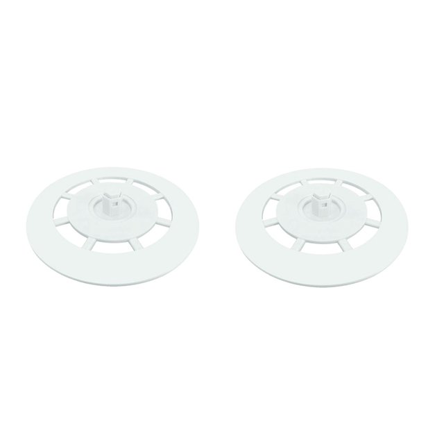 2 Piezas Mop Stand Plastic Mop Cloth Holder Accesorios de Repuesto para P10 / Q Robot Aspirador