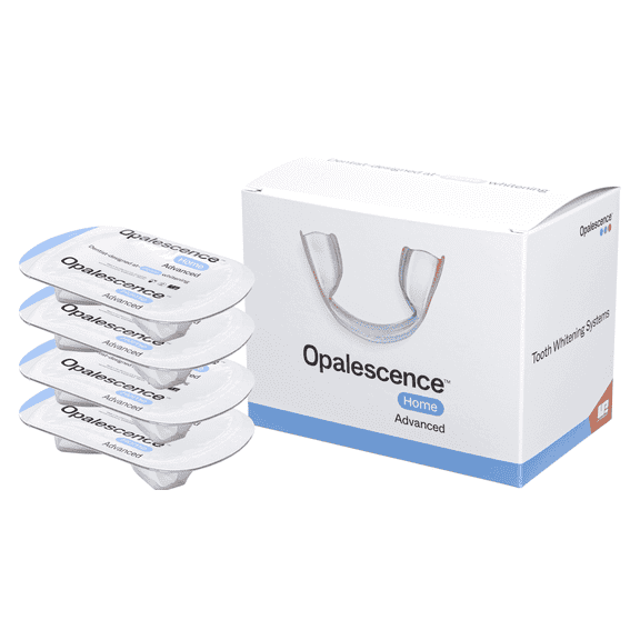 Opalescence Home Advanced Gel Prefill Teeth Whitening Trays 15% (4 Treatments) Hydrogen Peroxide PF