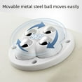 thumbnail image 4 of Base de rueda universal adhesiva para muebles, mesa de centro, polea móvil multibola sin perforaciones, soporte de carga, giratoria, hardware para el hogar, 4 of 4