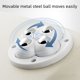 thumbnail image 3 of Base de rueda universal adhesiva para muebles, mesa de centro, polea móvil multibola sin perforaciones, soporte de carga, giratoria, hardware para el hogar, 3 of 4