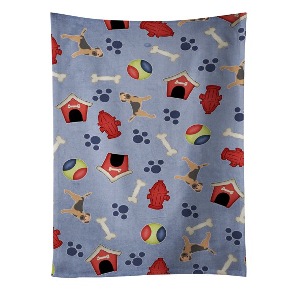 Dog House Collection Border Terrier Kitchen Towel