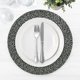 thumbnail image 1 of Homewear Marled Twist Juego De 8 Manteles Individuales Redondos De 15 Pulgadas De Algodón, Color Negro, Resistentes Al Calor, Duraderos, Para Mesa De Comedor, Cocina, Fiesta, Vacaciones, Lavables, Uso, 1 of 5