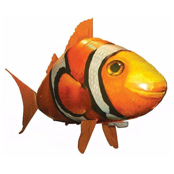 Remote Control Shark Balloon Toy for Kids Inflatable Air Shark Balloon RC Shark Blimp Fish Toy for Kids Gifts Party Decorations