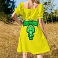 thumbnail image 3 of Happy Broccoli Sleeveless Dress Woman clothes long dress women summer summer dresses, 3 of 6