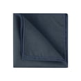 thumbnail image 4 of INSPIRE CHIC Men's Cotton Handkerchiefs Solid Color Pocket Square for Men Navy Blue One Size, 4 of 4