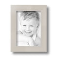 thumbnail image 2 of ArtToFrames 5" x 7" Slanted Lip White Picture Frame, 5x7 inch White Wood Poster Frame (WOM-4825), 2 Pack, 2 of 7
