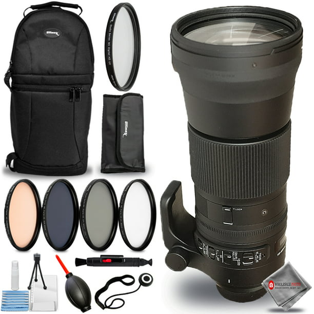 Sigma 150 600mm F 5 6 3 Dg Os Hsm Contemporary Lens Nikon F Usa Model Pro Bundle Walmart Com Walmart Com