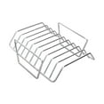 thumbnail image 4 of Almencla Rib Rack for Chicken, Steak, Lamb Chop Premium BBQ Accessory Meat Roast Rack Silver, 4 of 8