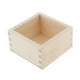 thumbnail image 2 of Estuche de almacenamiento de madera maciza, organizador, porta joyas, suministros para manualidades, Burlywood 1, 2 of 9