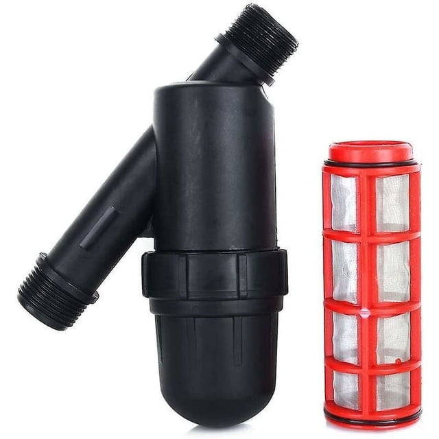 3/4in Mesh Filter Stainless Steel Irrigation Screen Filter Conditioned Water Filter for Gardening Agriculture Drip Irrigation for Pump